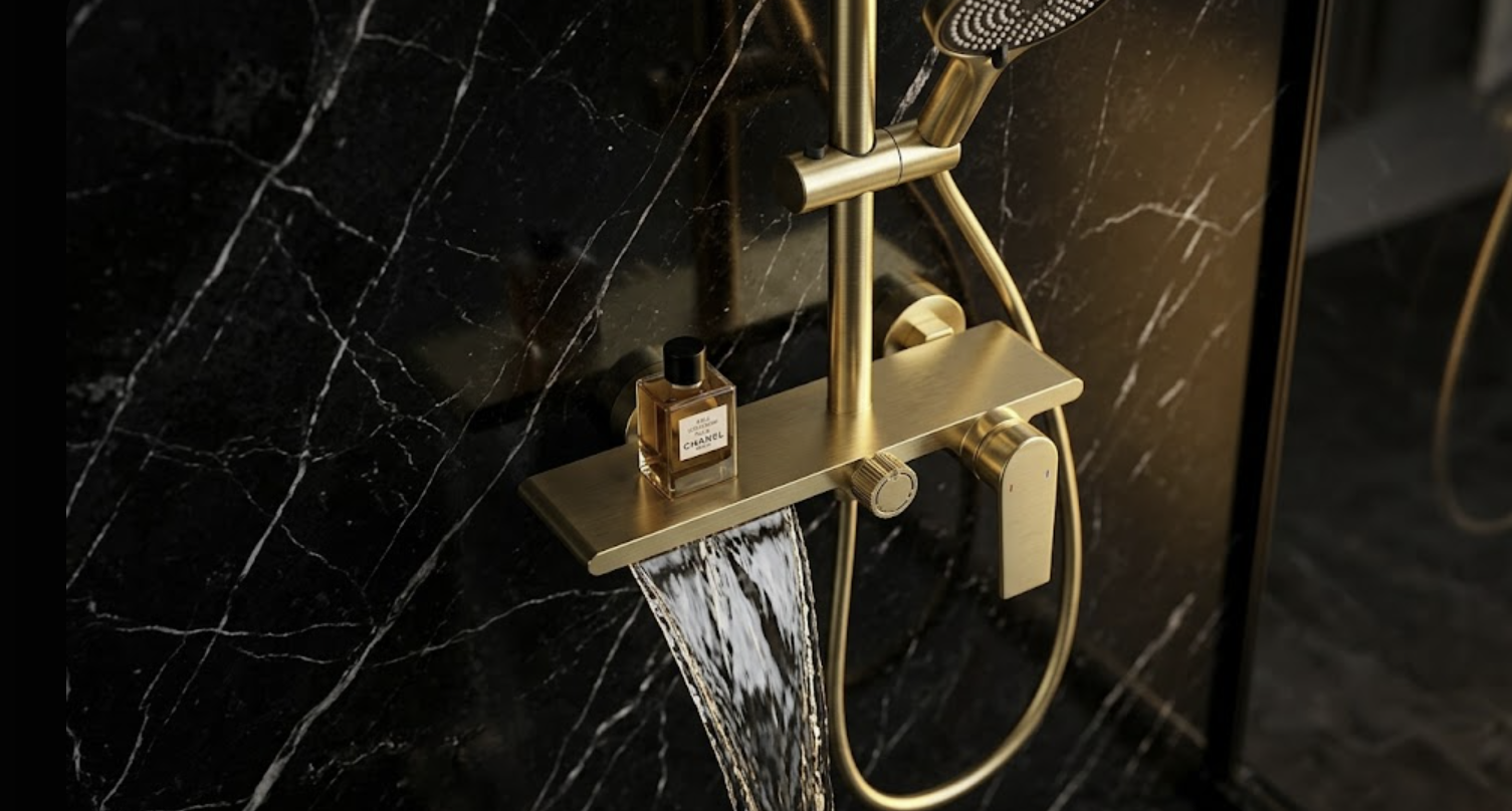 Colonnes de douche thermostatiques