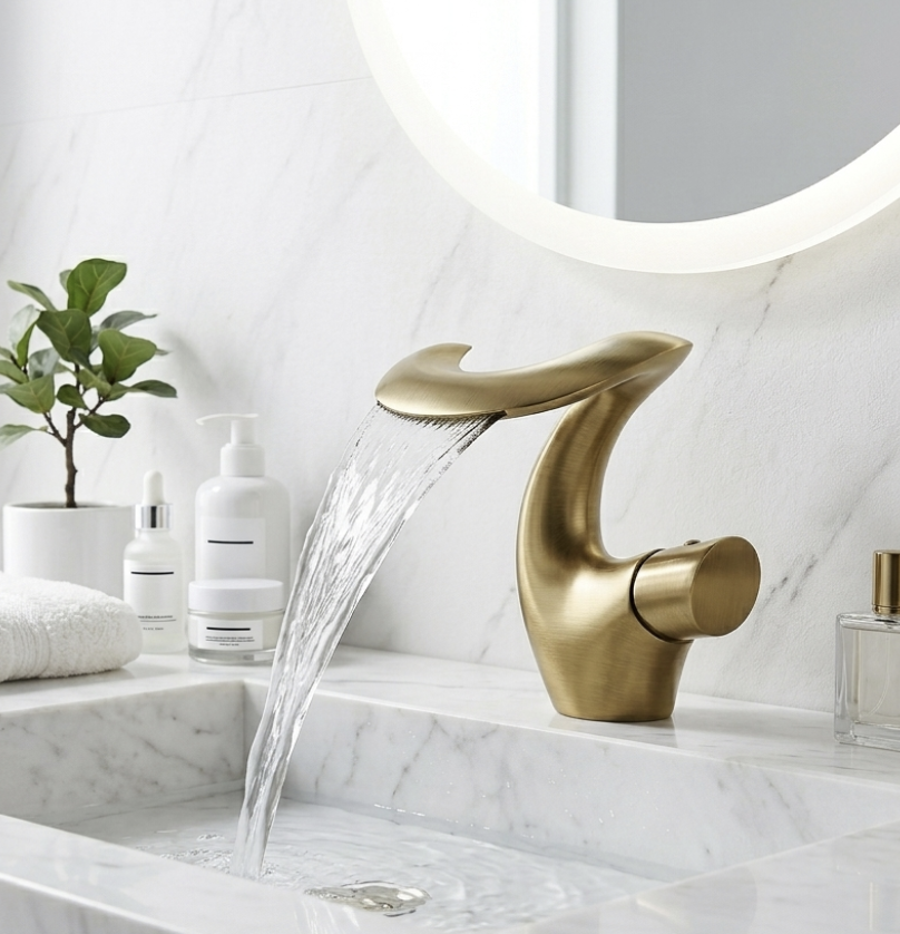 Mitigeur Cascade pour Lavabo et Baignoire - Lovinox NORA