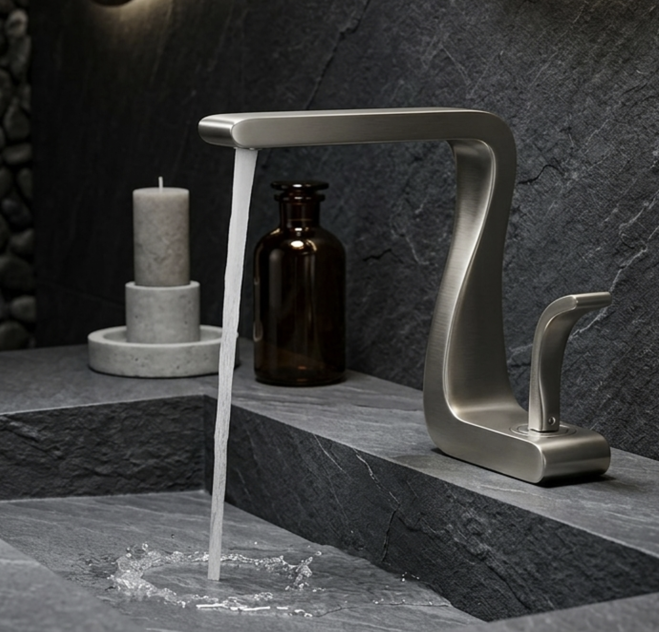 Mitigeur Lavabo Moderne minimaliste - Lovinox LUNA