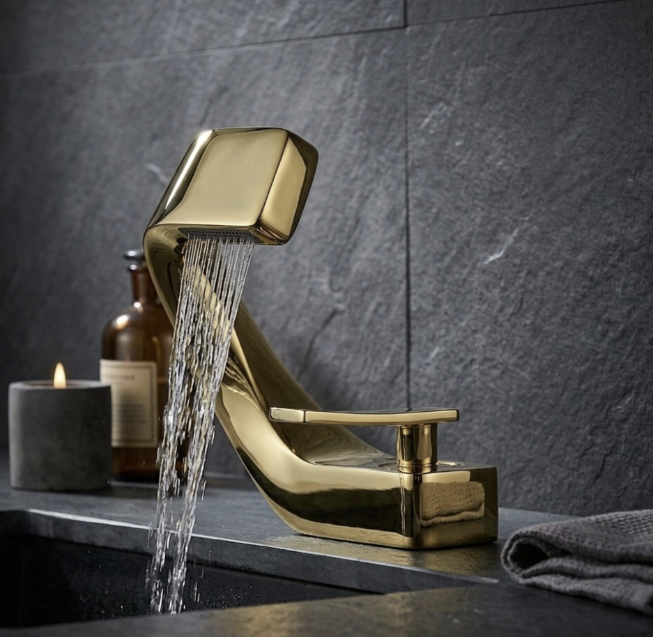 Mitigeur Lavabo Cascade en Laiton - Lovinox ARYA