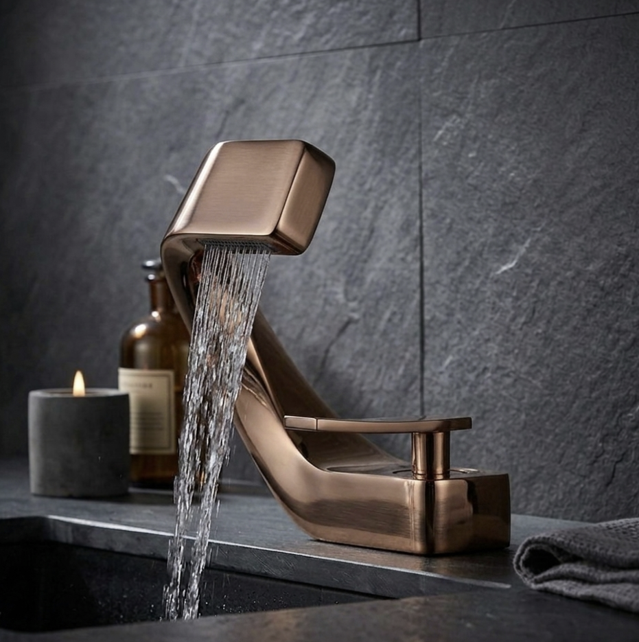 Mitigeur Lavabo Cascade en Laiton - Lovinox ARYA