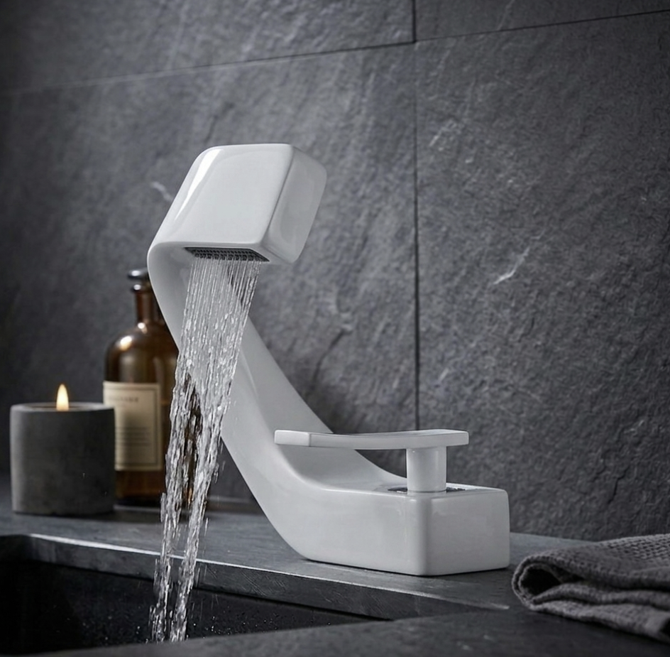 Mitigeur Lavabo Cascade en Laiton - Lovinox ARYA