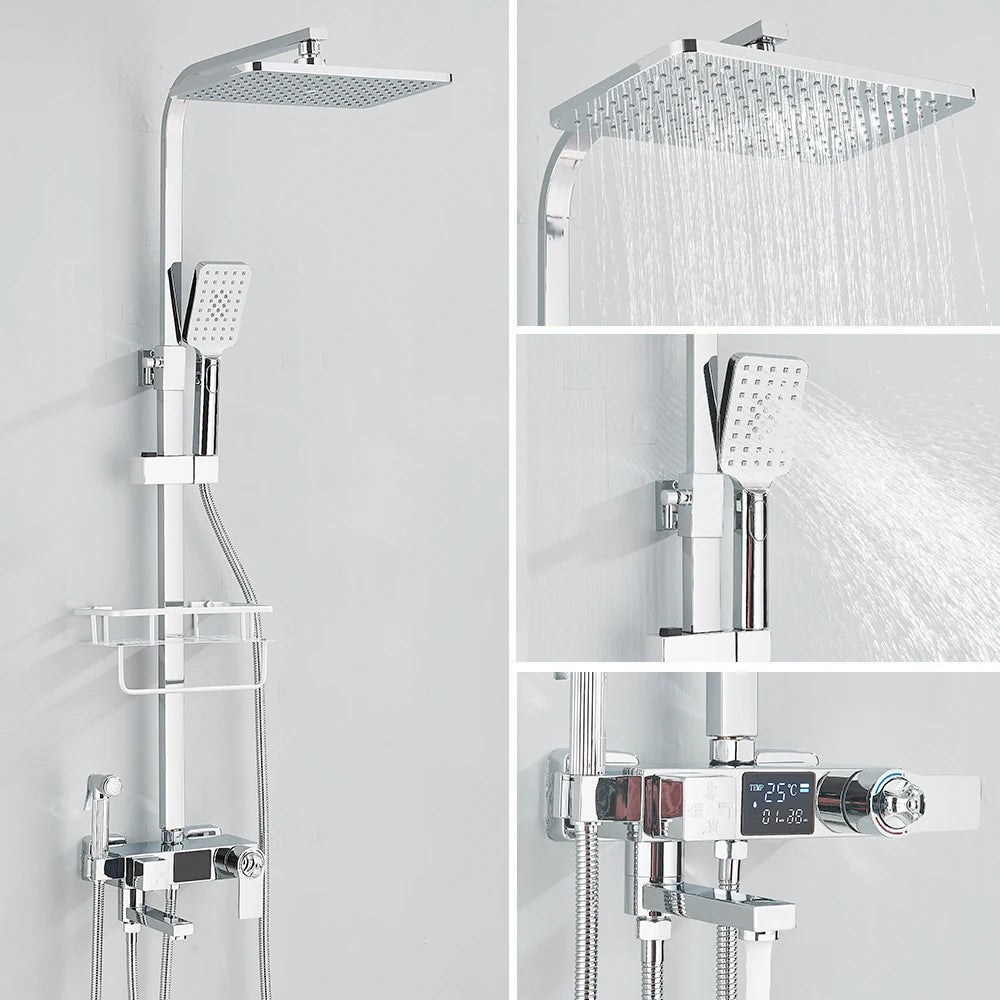 Lovinox Fluence - Colonne de douche thermostatique