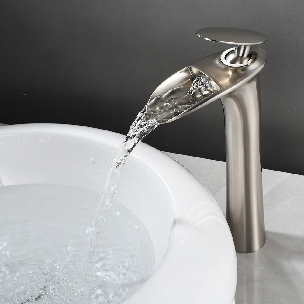 Mitigeur Lavabo Cascade en Laiton - Lovinox ALBA