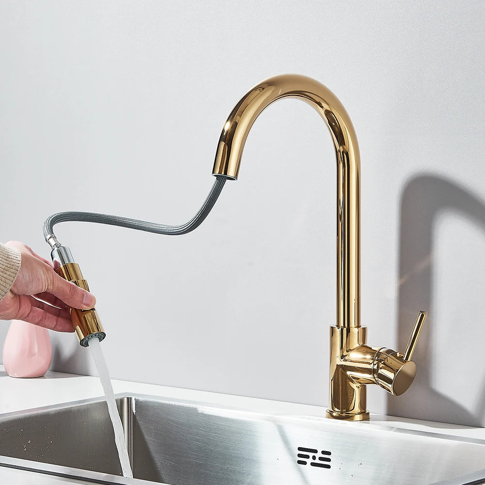 Mitigeur Cuisine Extractible en Acier Inoxydable - Lovinox NOVA