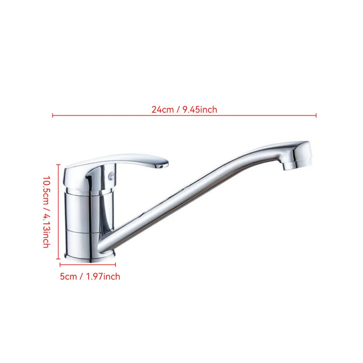 Mitigeur Cuisine Flexible Chrome - Lovinox FLEX-VORTEX