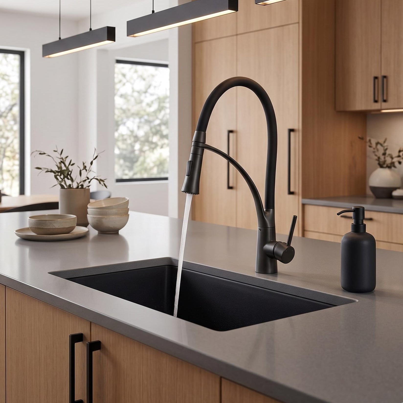 Mitigeur Cuisine Flexible en Laiton - Lovinox VECTRA