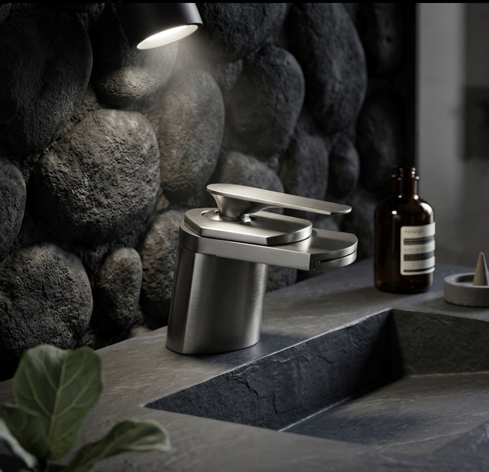 Mitigeur Lavabo Cascade en Laiton - Lovinox LINAO