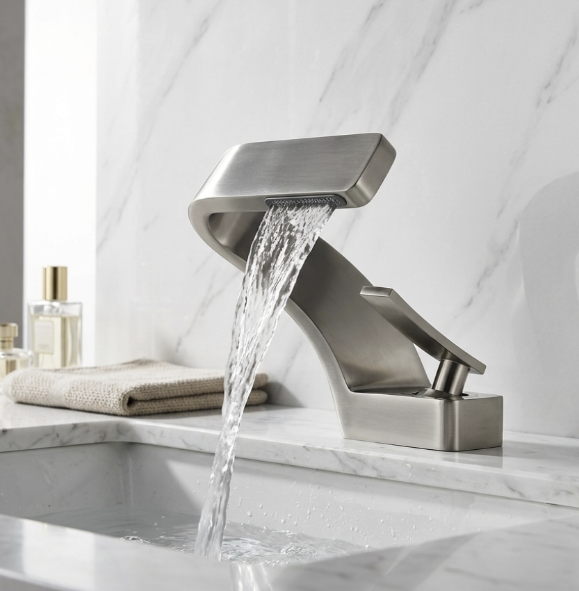 Mitigeur Lavabo Cascade en Laiton - Lovinox ARYA