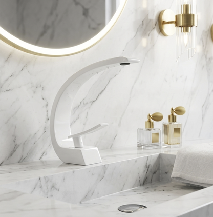 Mitigeur Lavabo Courbé en Laiton - Lovinox KELIA