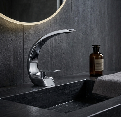 Mitigeur Lavabo Courbé en Laiton - Lovinox KELIA