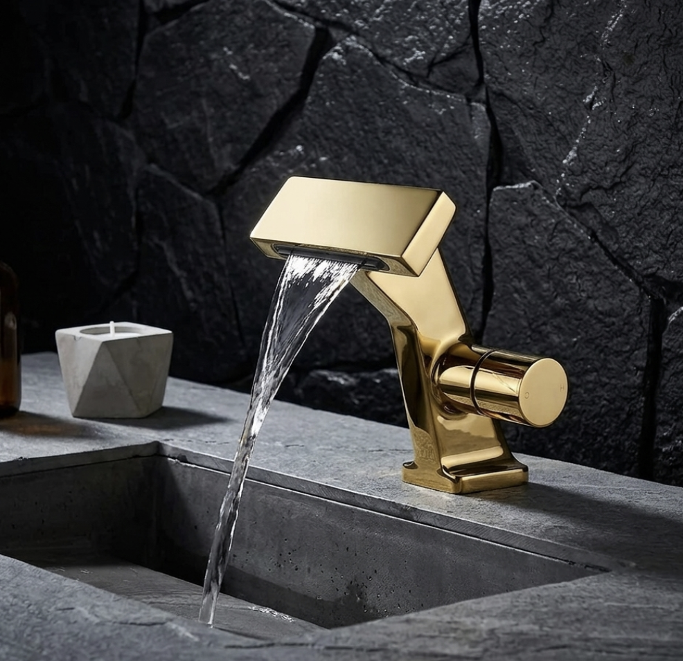 Mitigeur Lavabo Cascade en Laiton - Lovinox LYS