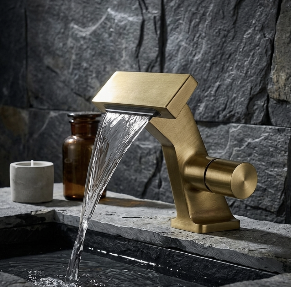 Mitigeur Lavabo Cascade en Laiton - Lovinox LYS