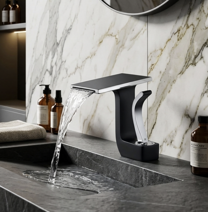 Mitigeur Lavabo Cascade en Laiton - Lovinox ZORA