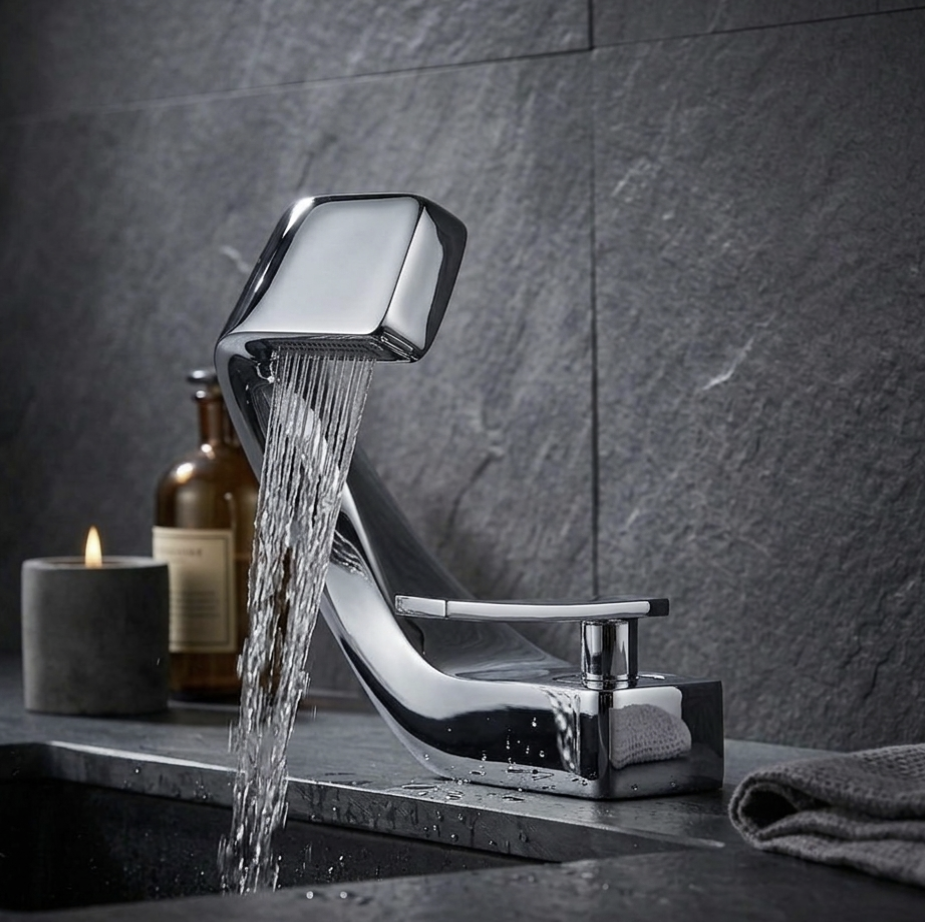 Mitigeur Lavabo Cascade en Laiton - Lovinox ARYA
