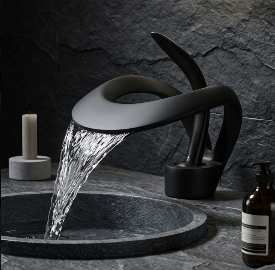 Mitigeur Cascade design - Lovinox ONYX-RIVERA