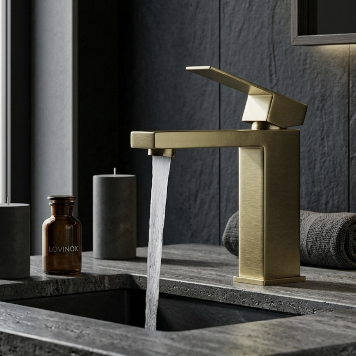 Mitigeur Lavabo et Vasque en Laiton - Lovinox LUSSO