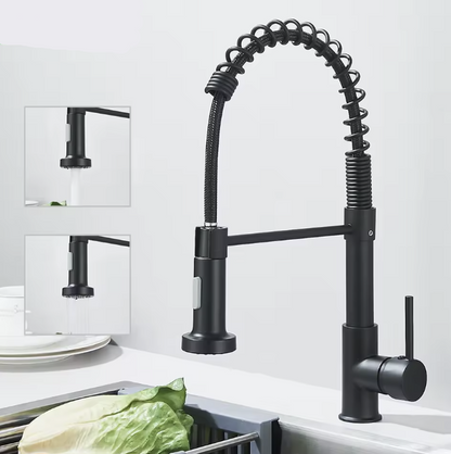 Mitigeur Cuisine Extractible Rotatif en Laiton - Lovinox MIRA