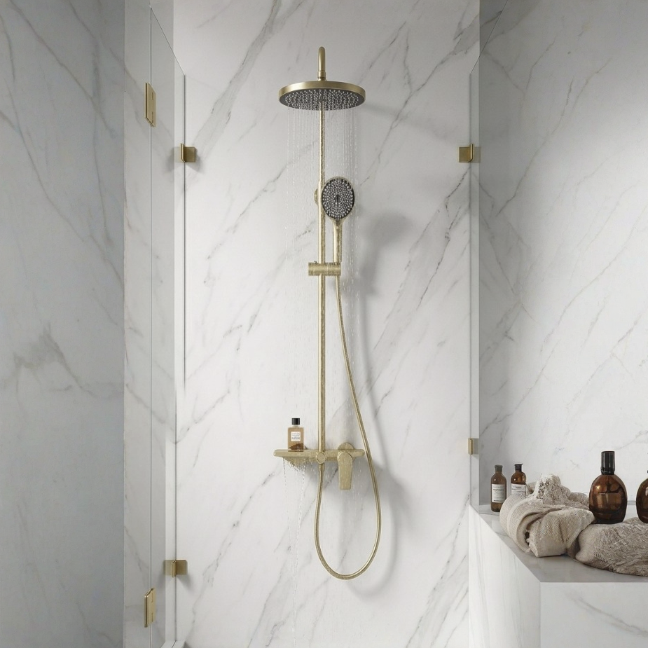 Colonne de douche thermostatique Design - Lovinox Olyris