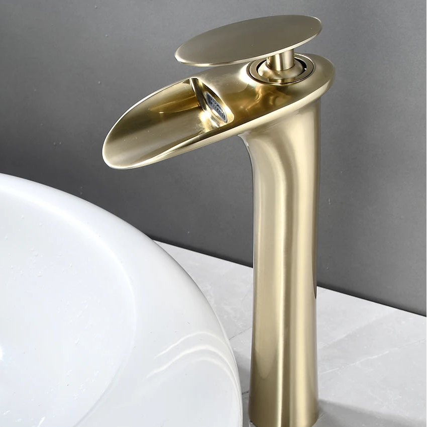 Mitigeur Lavabo Cascade en Laiton - Lovinox ALBA