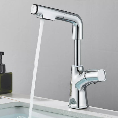 Mitigeur Lavabo Droit en Acier Inoxydable - Lovinox TUKA