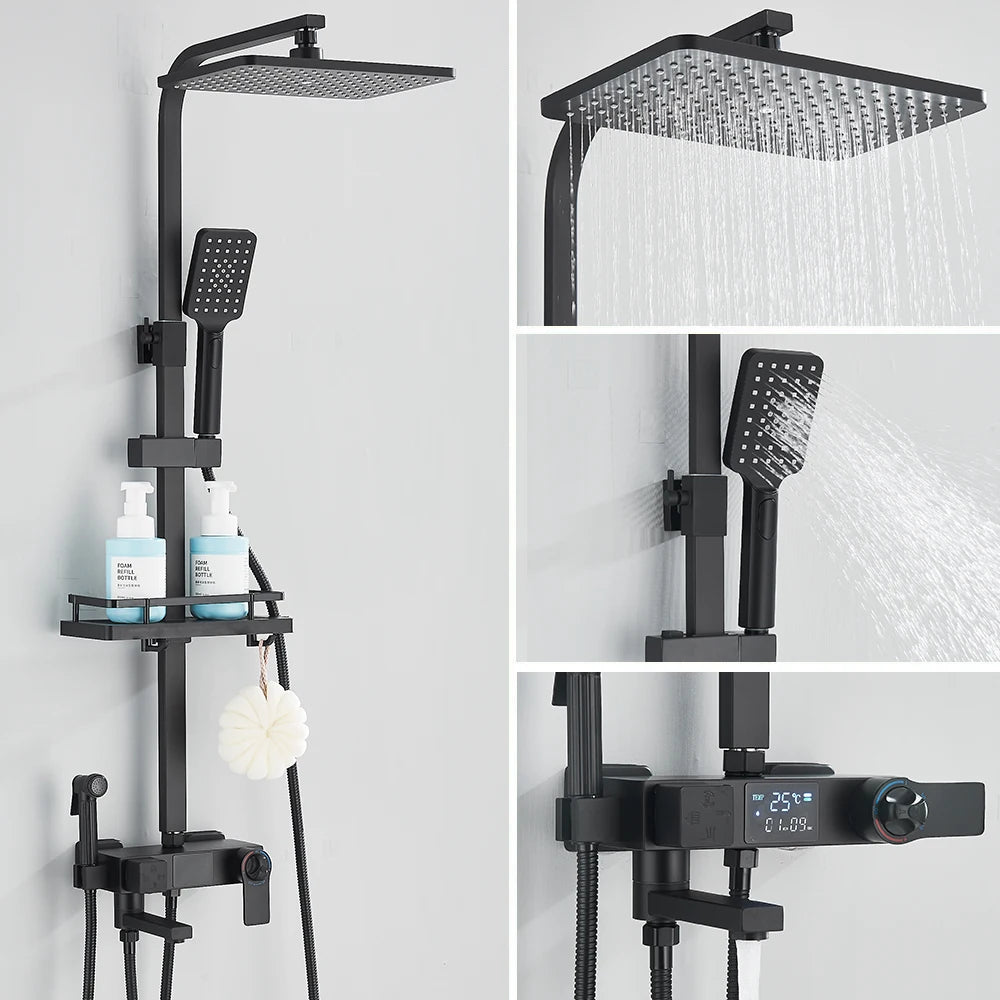 Lovinox Fluence - Colonne de douche thermostatique