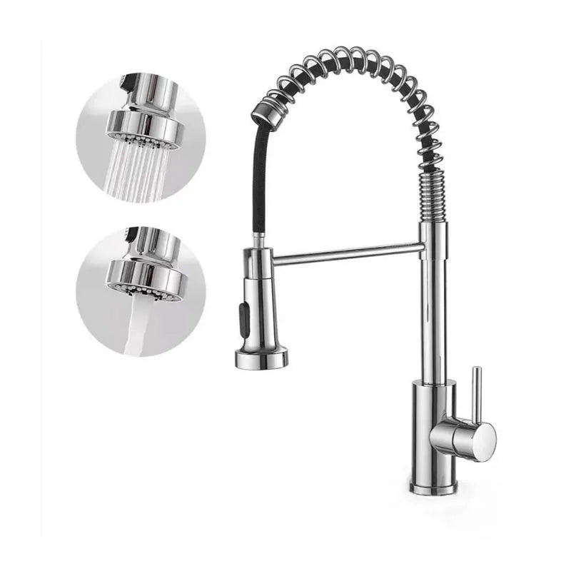 Mitigeur Cuisine Extractible Rotatif en Laiton - Lovinox MIRA