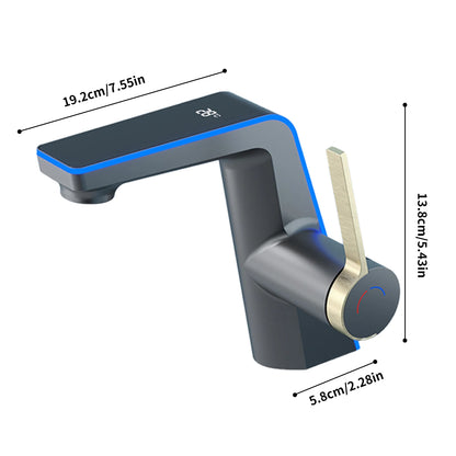 Mitigeur Lavabo LED à Double Jet - Lovinox INTEGRA