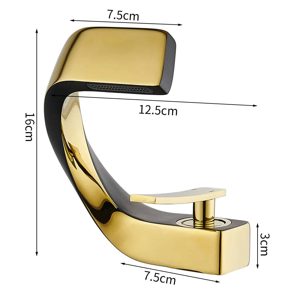 Mitigeur Lavabo Cascade en Laiton - Lovinox ARYA