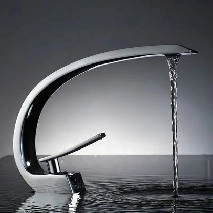 Mitigeur Lavabo Courbé en Laiton - Lovinox KELIA