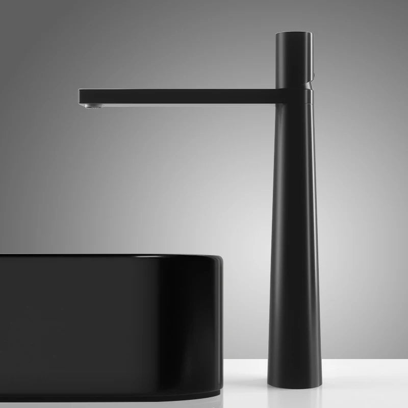 Mitigeur Lavabo Minimaliste en Laiton - Lovinox Tuka Haut