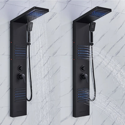 Lovinox Orion - Colonne de douche LED Inox Brossé ou Noir
