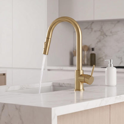 Mitigeur Cuisine Extractible en Acier Inoxydable - Lovinox NOVA