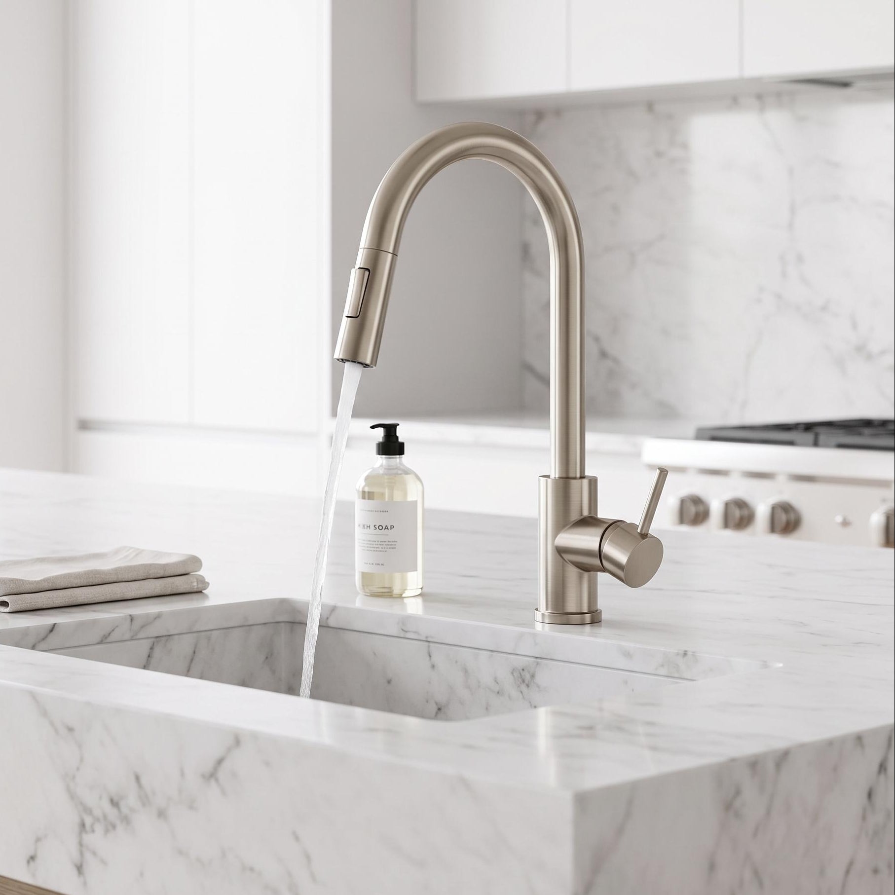 Mitigeur Cuisine Extractible en Acier Inoxydable - Lovinox NOVA