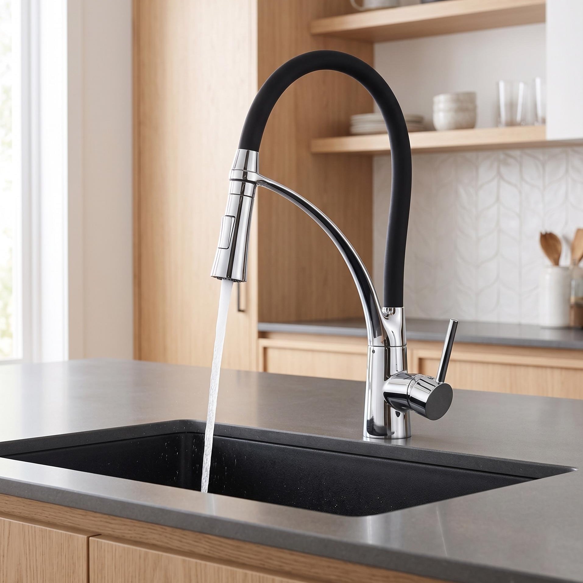 Mitigeur Cuisine Flexible en Laiton - Lovinox VECTRA